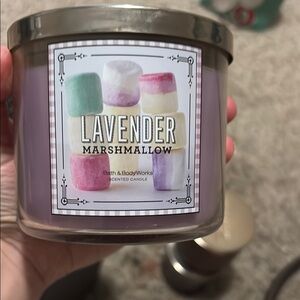 Bath & Body Works Purple Lavender Candle